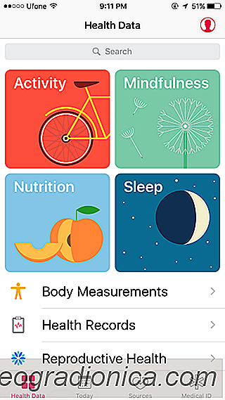 Comment prendre en compte les données exportées à partir de l'application iOS pour la santé