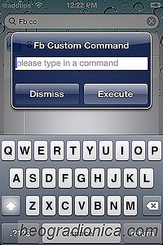 Fbspot: controla la cuenta de Facebook desde la búsqueda de Spotlight de iPhone [Cydia]