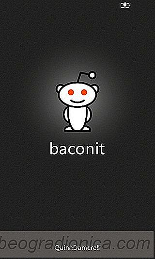 Baconit: un lecteur Reddit complet pour Windows Phone 7