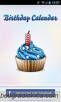 Kalendář narozenin: Získejte upozornění na Facebook Přátelé 