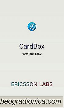 CardBox: Créer, scanner et stocker des cartes de contact à base de code QR [Android]