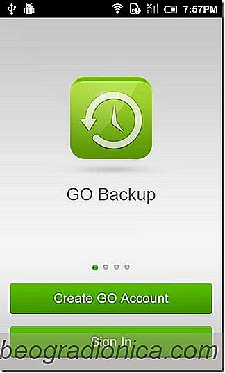 GO Backup: Aplikace pro zálohování a obnovu aplikací, aplikací, kontaktů a SMS Aplikace GO Dev