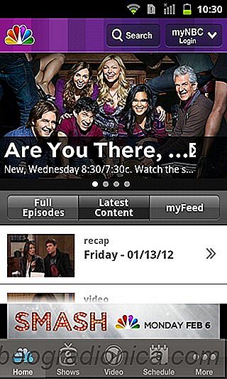 Oficiální NBC TV App pro Android Market