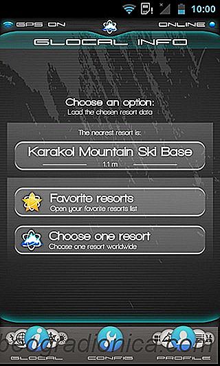 SKITUDE pour Android fournit des informations de navigation et en temps réel pour les skieurs Avid