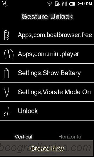 Void Lock: Gebaargebaseerd vergrendelingsscherm waardoor uw Android-apparaat lijkt te zijn uitgeschakeld