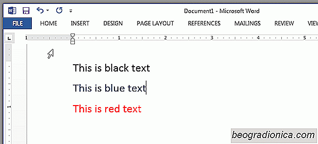 Comment copier et coller du texte en format MS Word à l'aide de raccourcis clavier