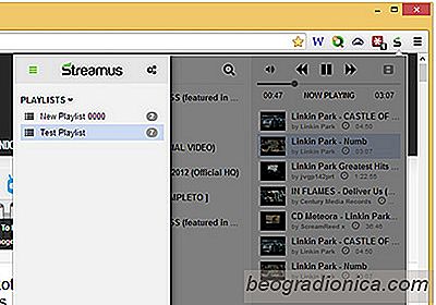 Streamus est un lecteur de musique YouTube pour Chrome avec création rapide de playlists et un mode radio