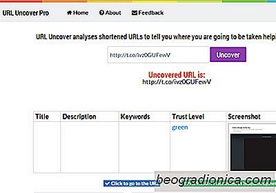 URL-ontsluiting helpt u te bepalen of een verkorte koppeling betrouwbaar is