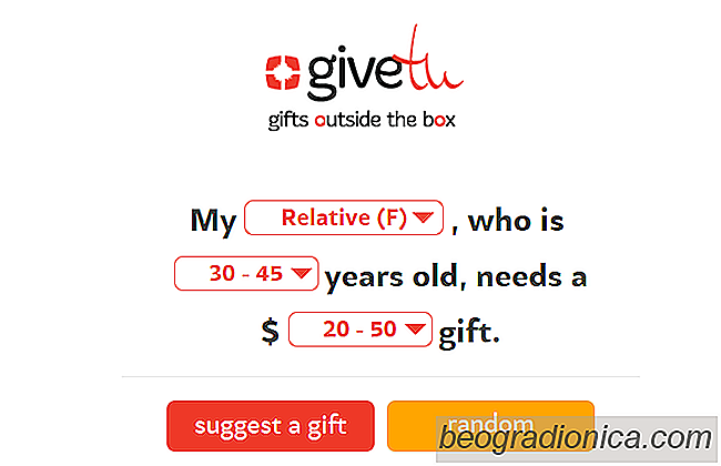 Erhalten Sie einen Geschenkvorschlag basierend auf dem Geschlecht und Alter einer Person und Ihrem Budget