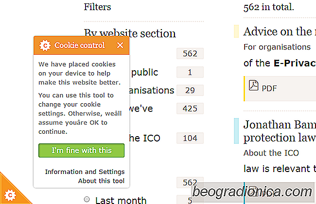 Pourquoi les sites Web me demandent-ils soudainement d'enregistrer des cookies?
