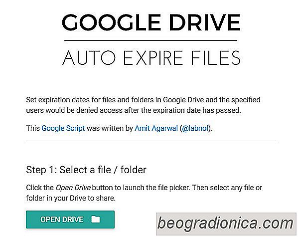 Como definir uma data de expiração automática para links do Google Drive