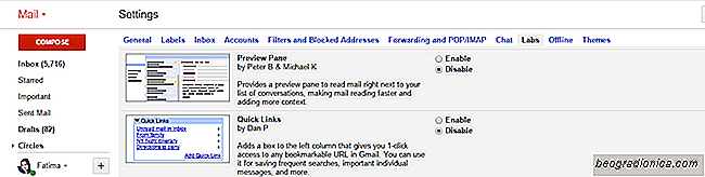 Jak povolit podokno náhledu v Gmailu