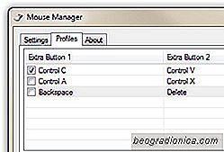 Affectation de combinaisons de touches à des boutons de souris supplémentaires Sous Windows