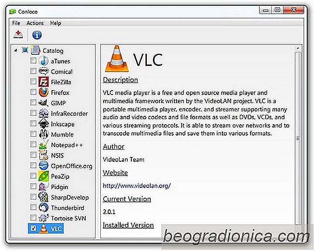Conloco: Téléchargement par lots et installation de logiciels libres et vérification des mises à jour