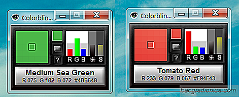 Identifier les couleurs détectées à partir du curseur de la souris avec Colorblind Assistant