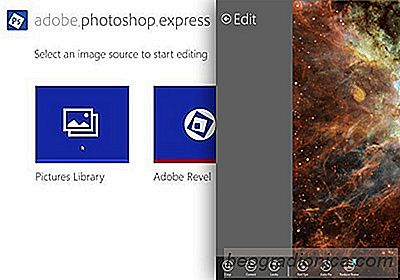 Adobe Photoshop Express est maintenant disponible sur Windows 8 et RT