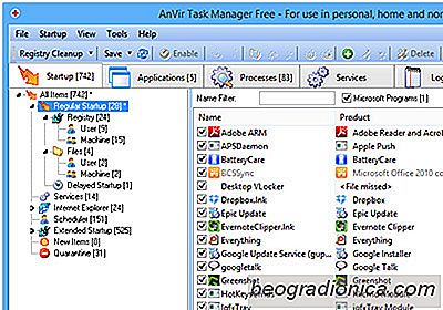 AnVir Task Manager offre une analyse VirusTotal pour les processus, la mise en quarantaine des logiciels malveillants et plus