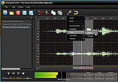 AV Audio Editor est un puissant outil d'édition de sons de niveau intermédiaire pour PC