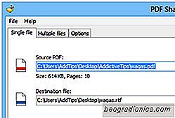Dávkové konverze PDF do formátu RTF a extrakce jejich prvků pomocí formátu PDF