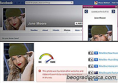 Identificeer eenvoudig Fake Facebook-profielen en -foto's met FB Checker