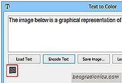 Codifica messaggi segreti come immagini BMP con testo da colorare per Windows