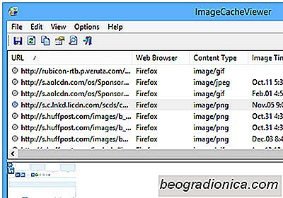 Ver imágenes en caché de todos los navegadores web en un solo lugar con ImageCacheViewer