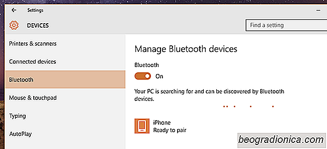 Come collegare qualsiasi dispositivo Bluetooth con Windows 10