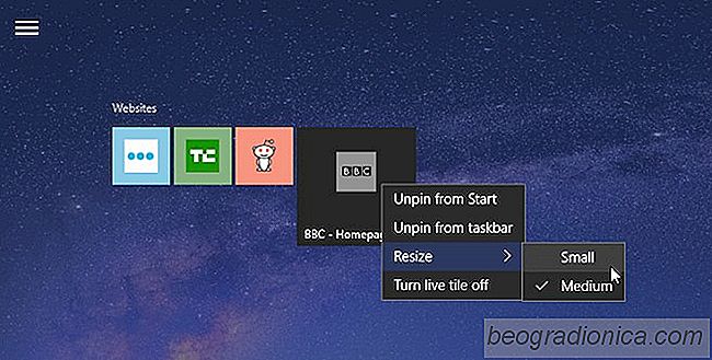 Appunta i tuoi siti preferiti al menu Start di Windows 10