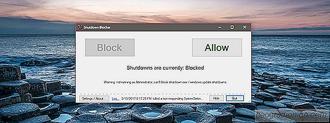 Hoe blokkeer ik het afsluiten en herstart ik op Windows 10