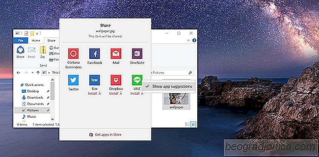 Como remover aplicativos sugeridos do menu Compartilhar no Windows 10