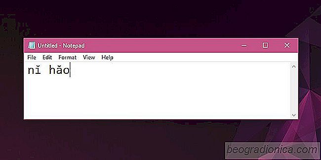 Comment taper le pinyin avec les marques de tonalités dans Windows 10