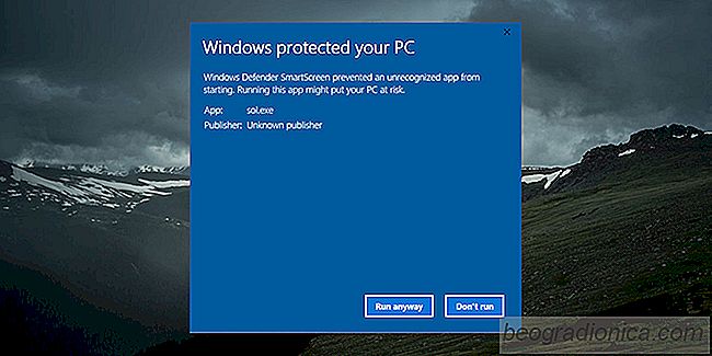 Cómo incluir en la lista blanca las aplicaciones en SmartScreen en Windows 10