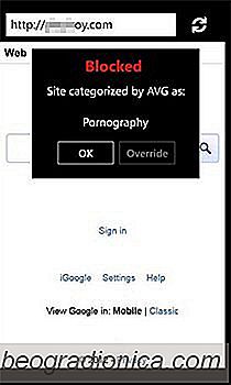 AVG Family Safety für WP7 veröffentlicht; Zensoren Unangemessener Webinhalt & gewährleistet sicheres Browsing